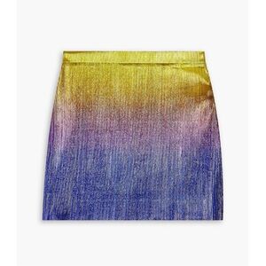 💥HOST PICK💥 MISS SOHEE Violet stretch-lamé mini skirt